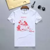 acheter t-shirts homme gucci two mickey mouse white